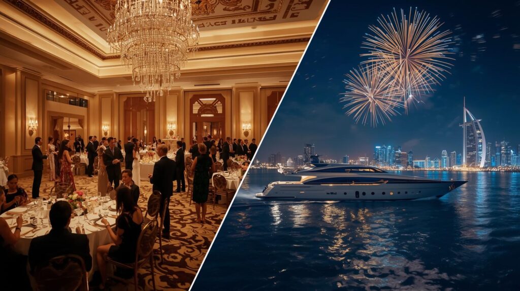New Year Cruise Dubai vs Hotel Gala Dinner – Which Is Better